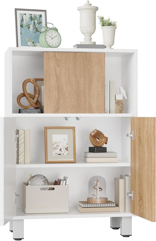 GRAVEE Buffet Sideboard Cabinet with Storage Kitchen Coffee Bar Console Table