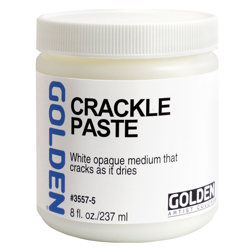 Golden Acryl Med 128 Oz Crackle Paste