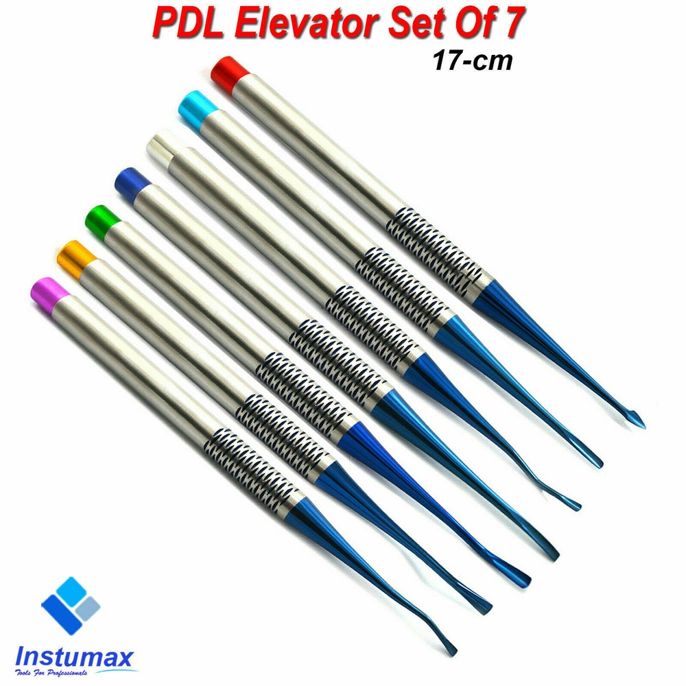 Dental Luxating Elevators PDL Periotome Luxation Root Extracting Extraction Kit