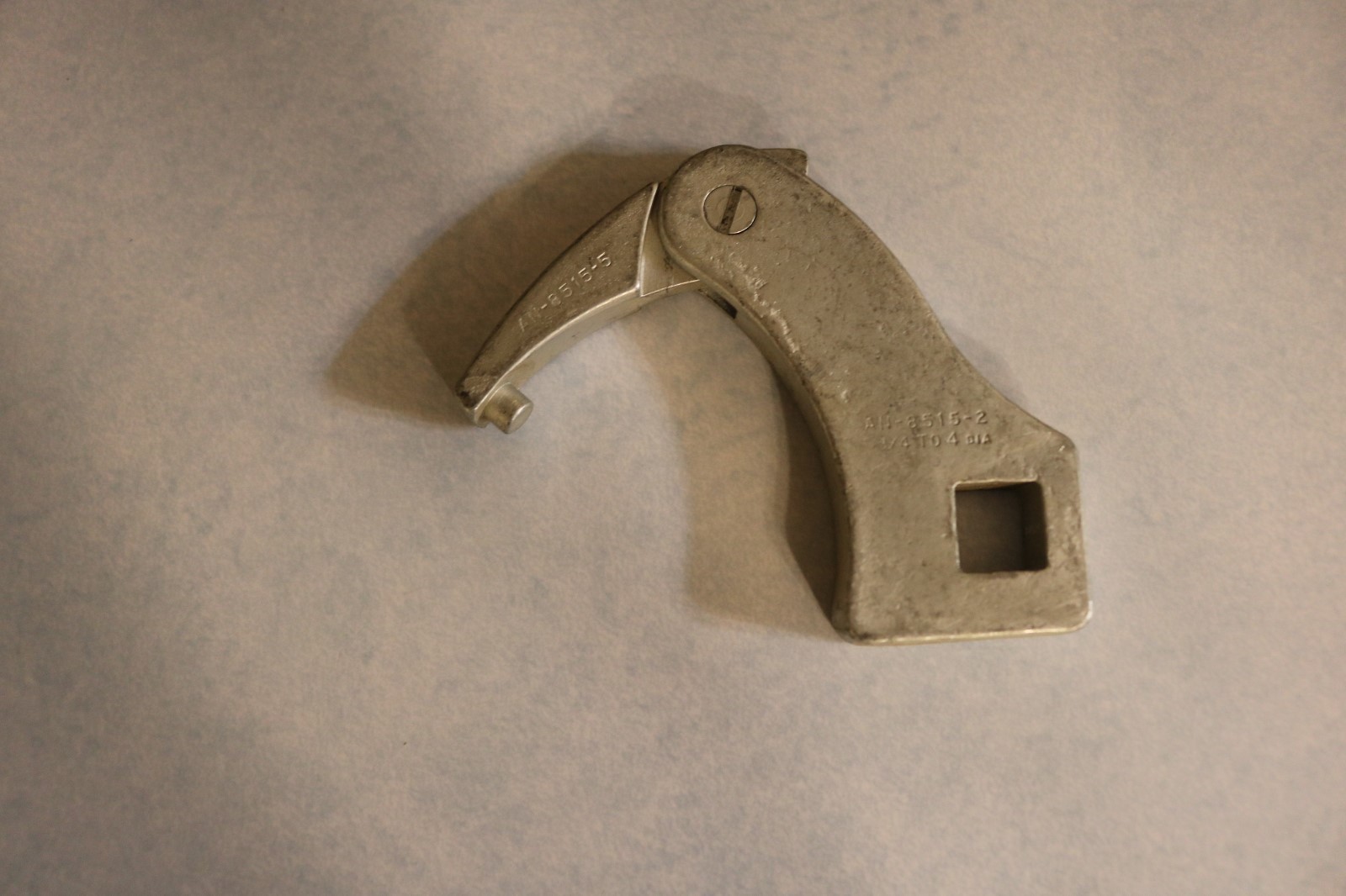 WWII USAAF spanner wrench AN 8515-5 coil over 1/2 inch drive 3/16 inch dowel NOS