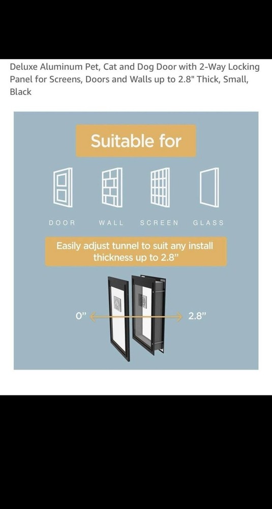 Small Animal Pet Door