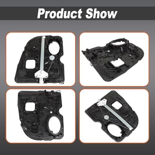 Rear Left Window Regulator Driver Side Without Motor Replacement for Ram 1500