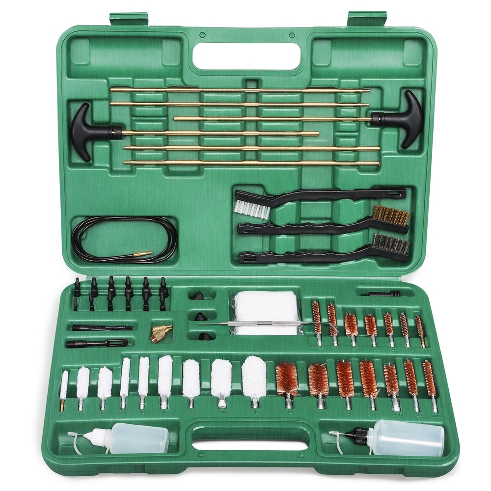 Universal Cleaning Kit - Includes Brass Cleaning Rods, Cleaning Jags, Phospho...