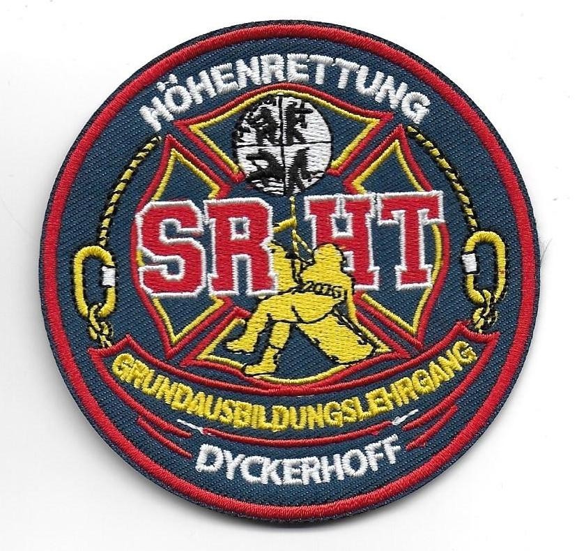 GERMANY DYCKERHOFF basic training course  FIRE PATCH