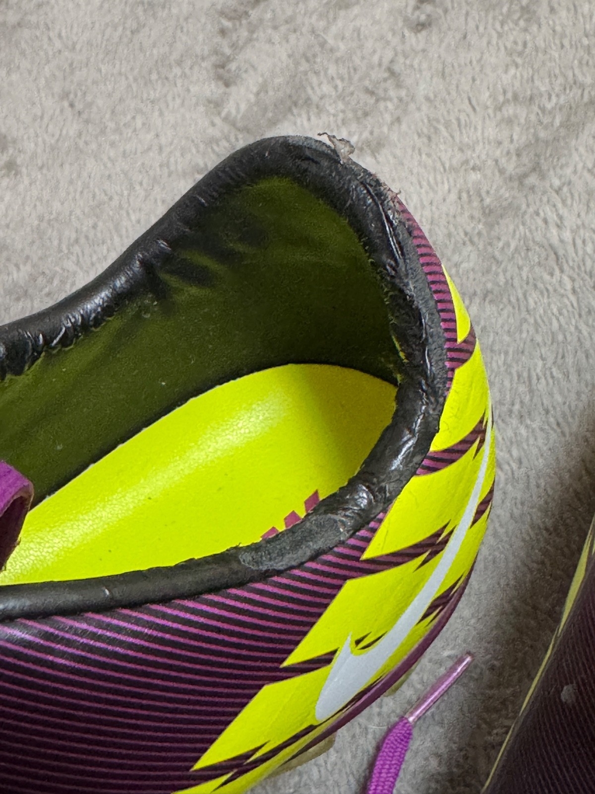 Vintage Nike Mercurial Vapor VII FG Elite Soccer Cleats 441976-547 US 8.5 / EUR