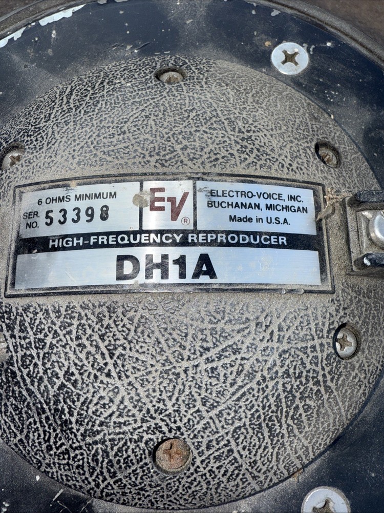 Electro-Voice - DH1A - High-Performance, High-Frequency Driver / Reproducer