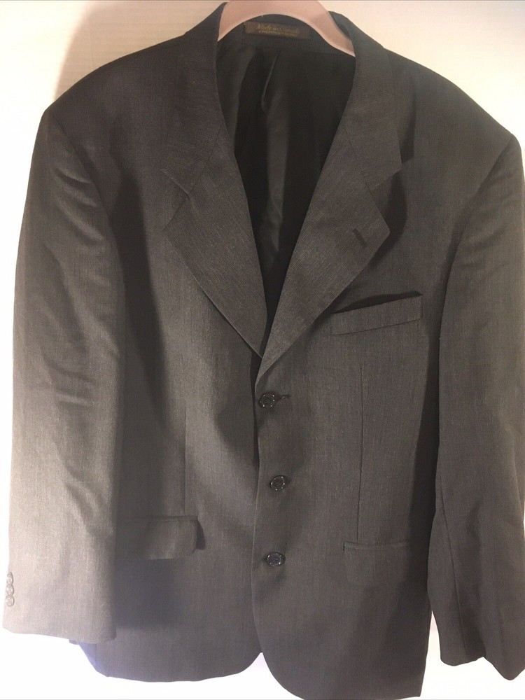 Halberstadts Suit Coat Mens Size 40R