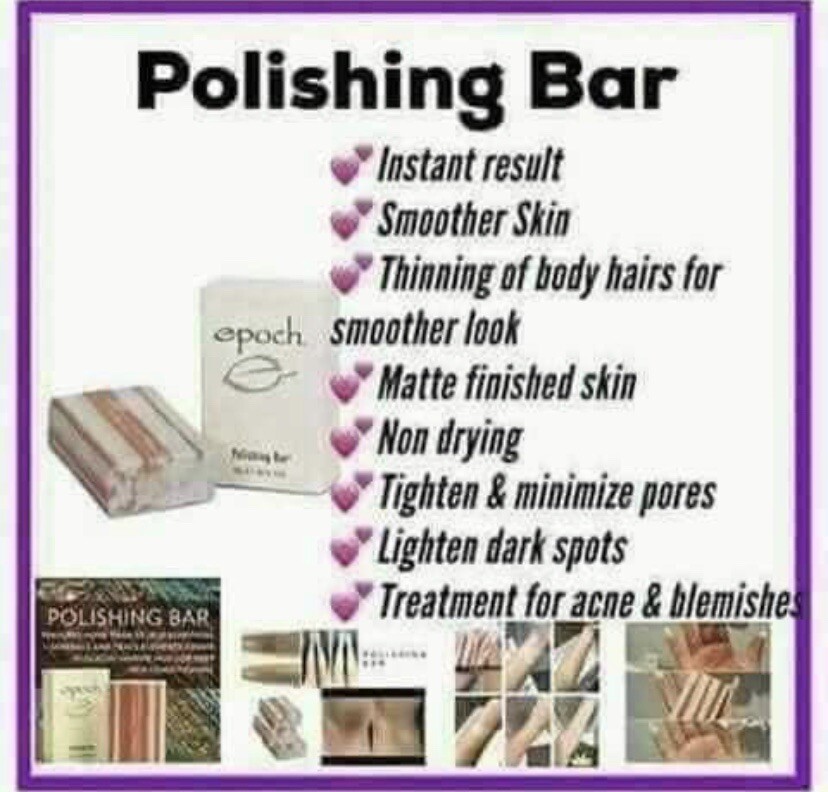 New NuSkin Epoch Polishing Bar Soap 3.4 oz