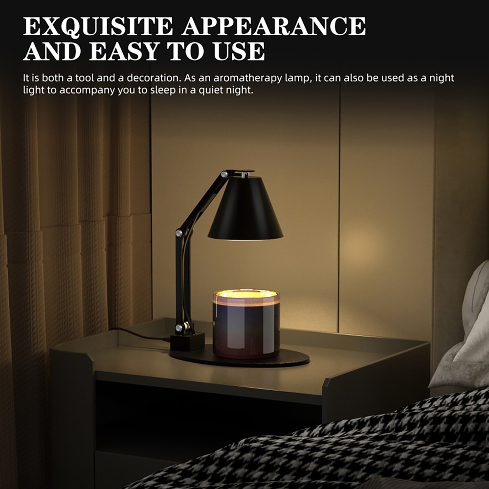 Candle Warmer Lamp with Timer. Foldable and Height adjustable. Fits all sizes.