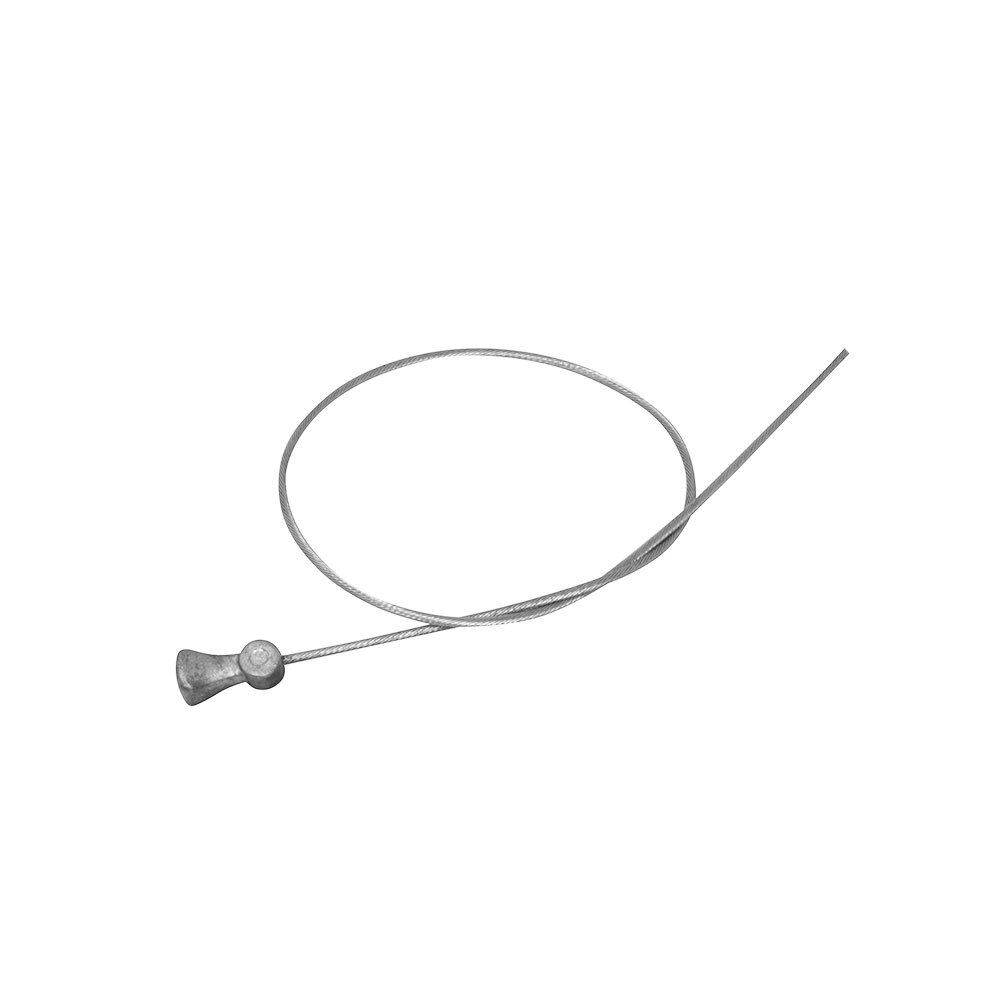 PRO+ 330MM LONG BRAKE STRADDLE CABLE WIRE SINGLE BARREL SILVER