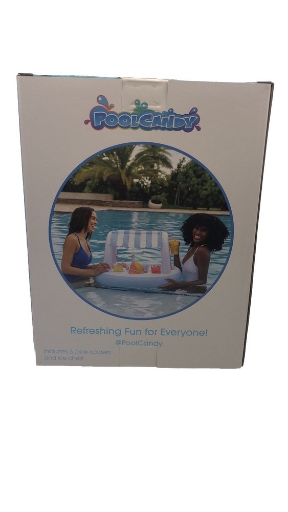 Floating Pool Buffet Bar Inflatable Canopy Drink Snack Holder Party Float
