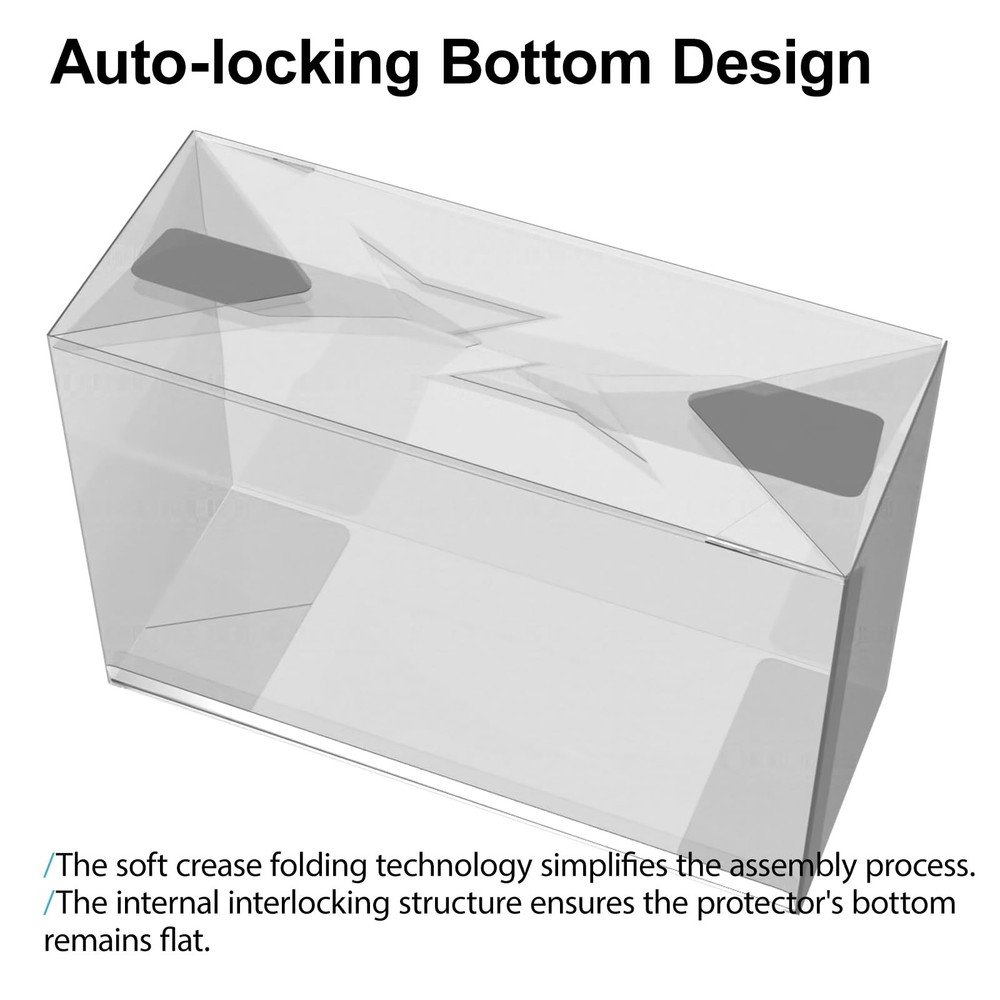 12 Pack ETB Protector Case Compatible with PKMN Elite Trainer Box Protector C...