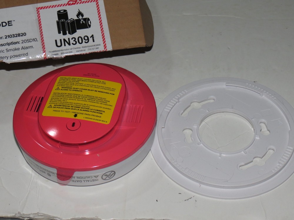 Kidde Detect Smoke Alarm Model 20SD10 - 10-Year Battery