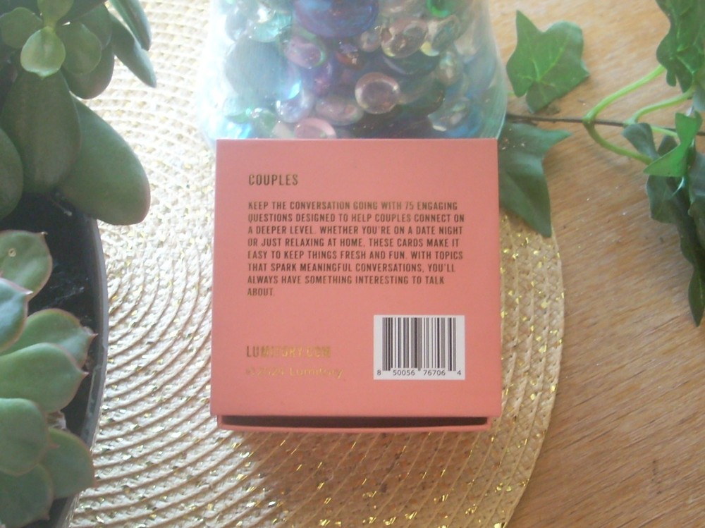 Couples Conversation Cards Lumitory75 Conversation Cards NIB Valentine