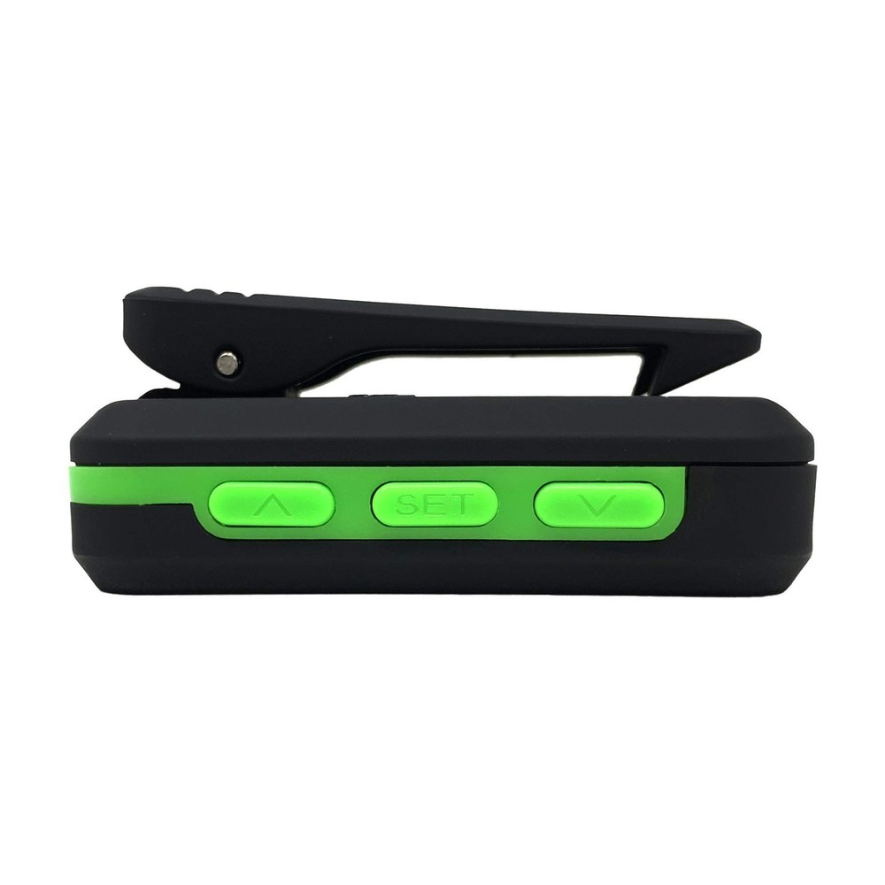 Gymboss Plus Interval Timer and Stopwatch One-size, Black / Green