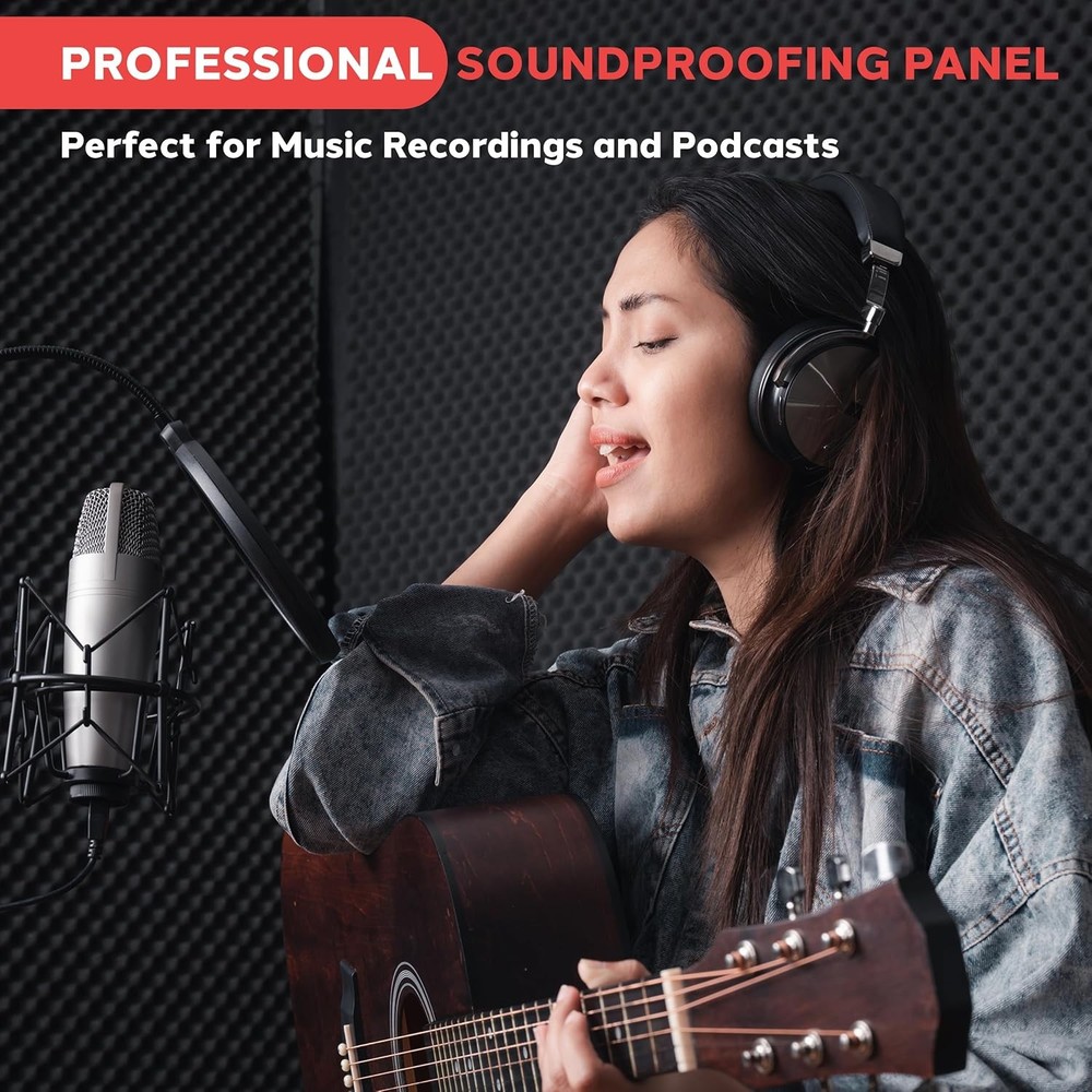 Pyle Microphone Isolation Panel with Height Adjustable Tripod Stand (Open Box)