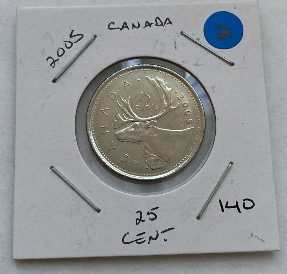 2005 Canada 25 Cent Coin