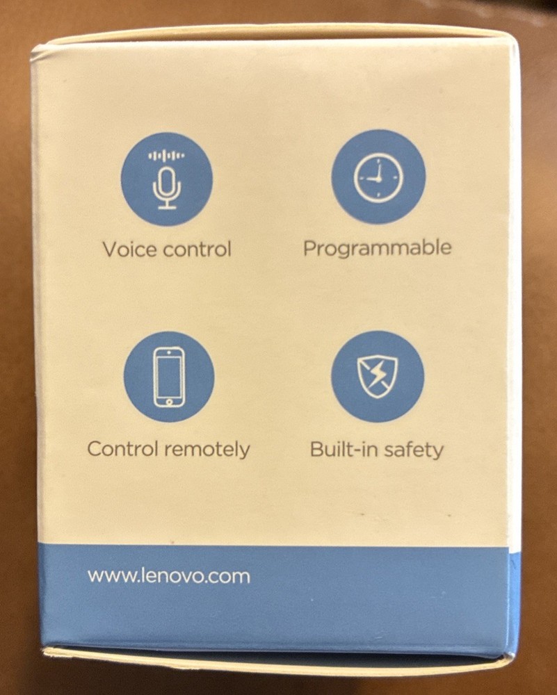 Lenovo Smart Plug Model SE-341AC Alexa Hey Google