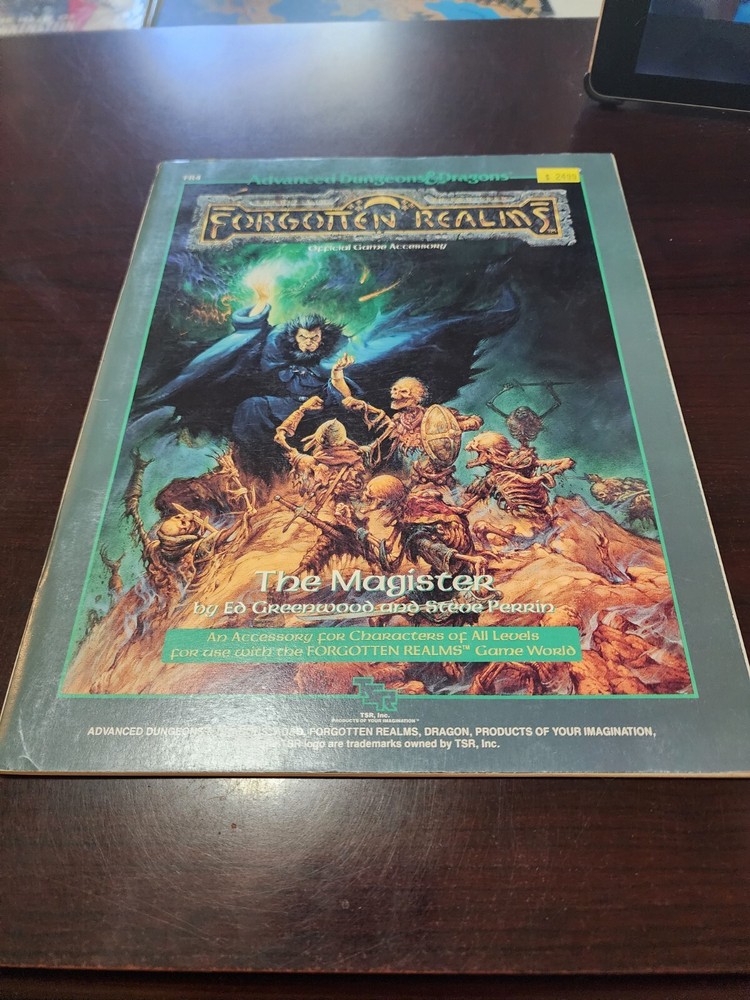 Dungeons & Dragons 2nd Edition Forgotten Realms The Magister Module, nice!
