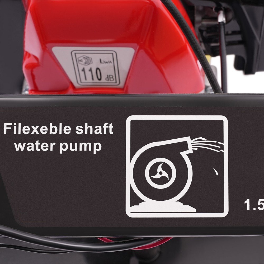 Portable 2-Stroke Gasoline Water Pump - Efficient Water Transfer System