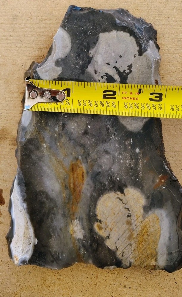 English Flint Slab Knapping Stone Gun Muzzleloading Bushcraft Fire Starter 1.31#