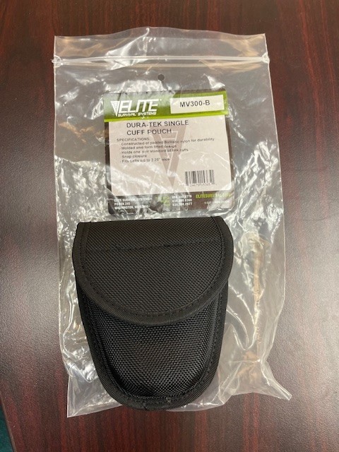 Elite Survival Systems DuraTek Molded Single Handcuff Pouch, Single