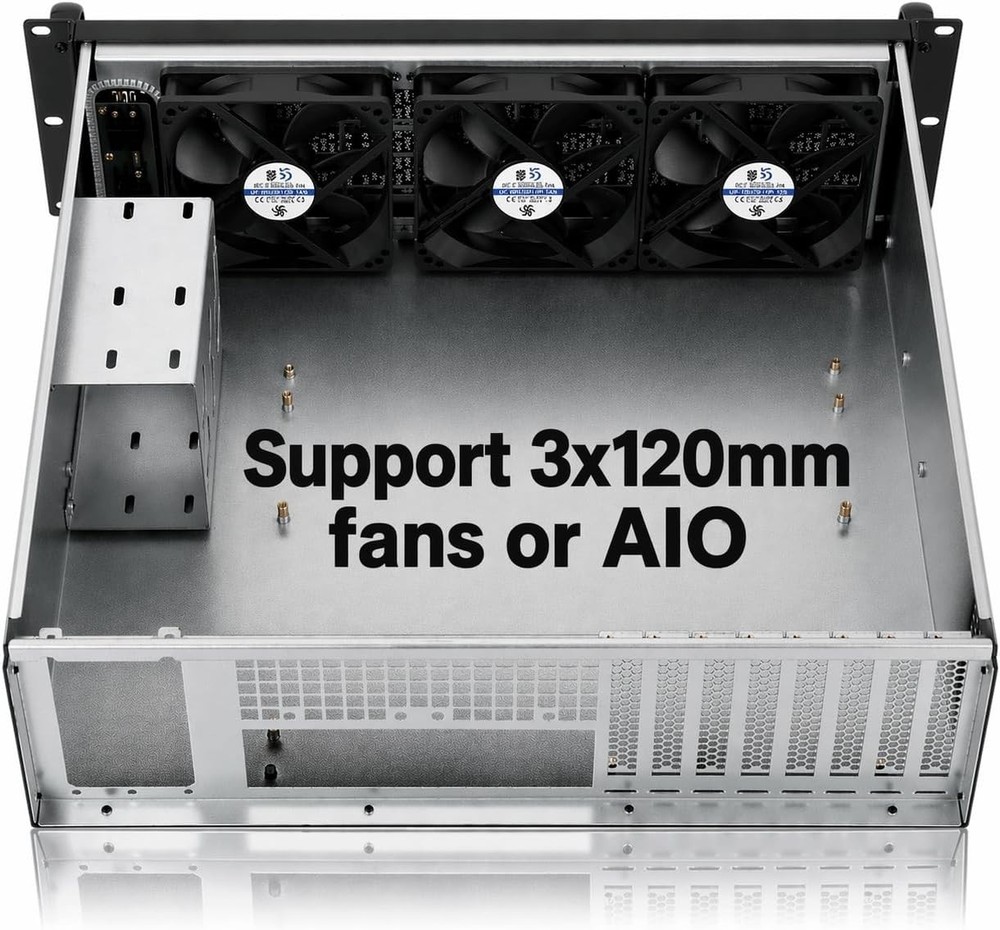 RackChoice 3U rackmount Server Chassis Support Liquid Cooling #2705X R7