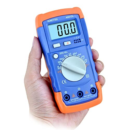 Honeytek A6013L Capacitance Meter Capacitor Electronic Measuring Capacitance