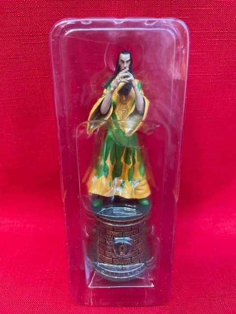 MARVEL CHESS FIG COLL MAG #20 MANDARIN-BLACK BISHOP- EAGLEMOSS PUBLICATIONS LTD