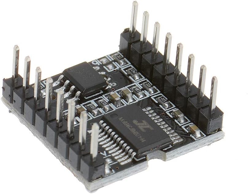 5PCS YX5200 DFPlayer Mini MP3 Player Module Voice Decode Board Black