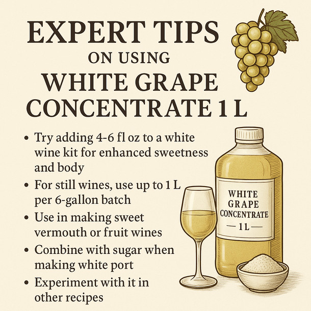LD Carlson White Grape Concentrate 1 L