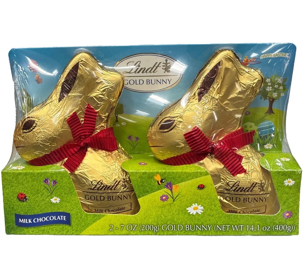 Lindt Easter Gold Bunny Duo, 2 X 7 oz.
