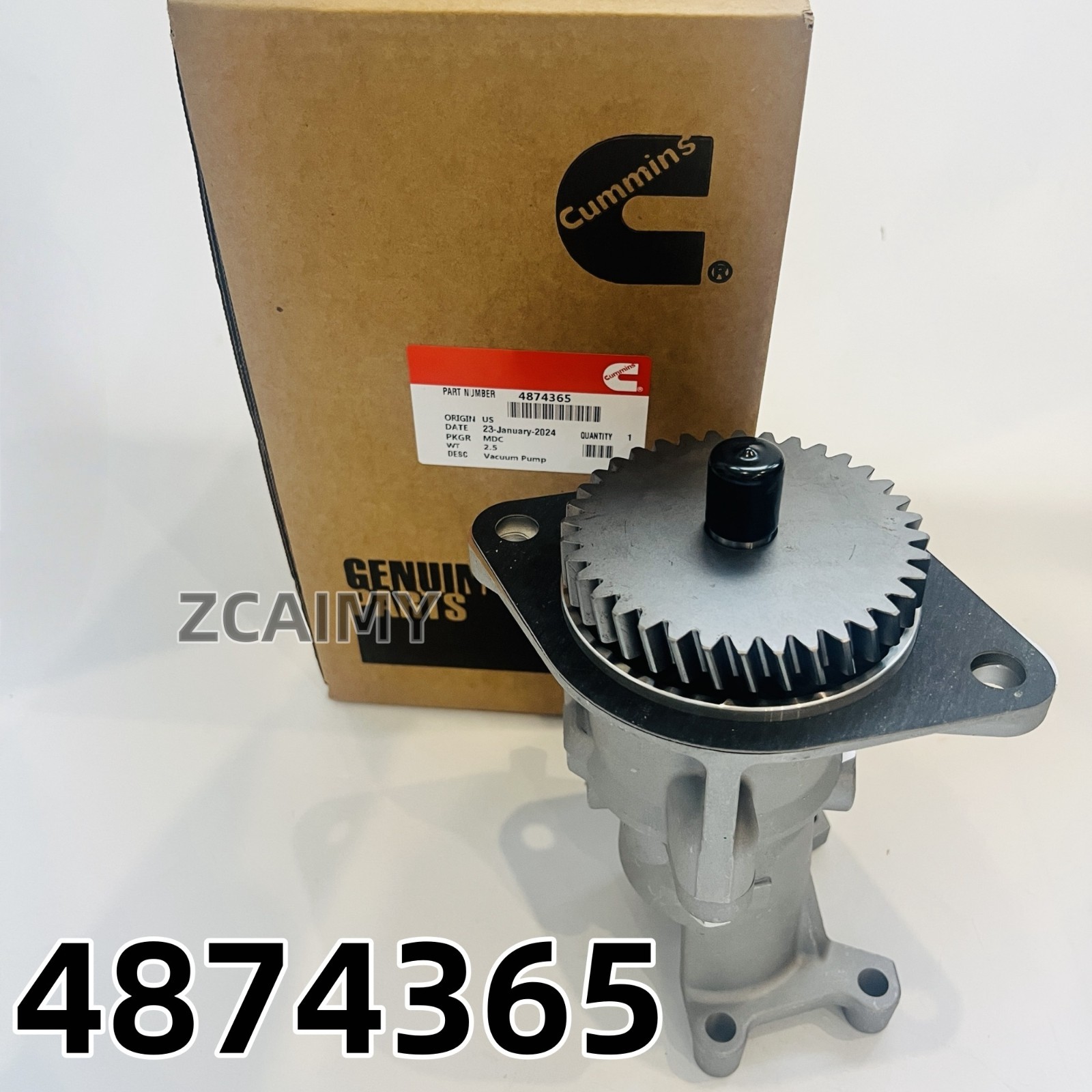 904-810 Vacuum Pump For Cummins 5.9L Diesel Dodge Ram 2500 3500 1994-02 4874365