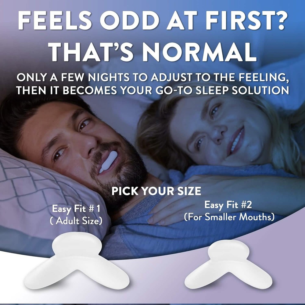 Good Morning Snore Solution® FDA Cleared Two Size Value Starter Pack