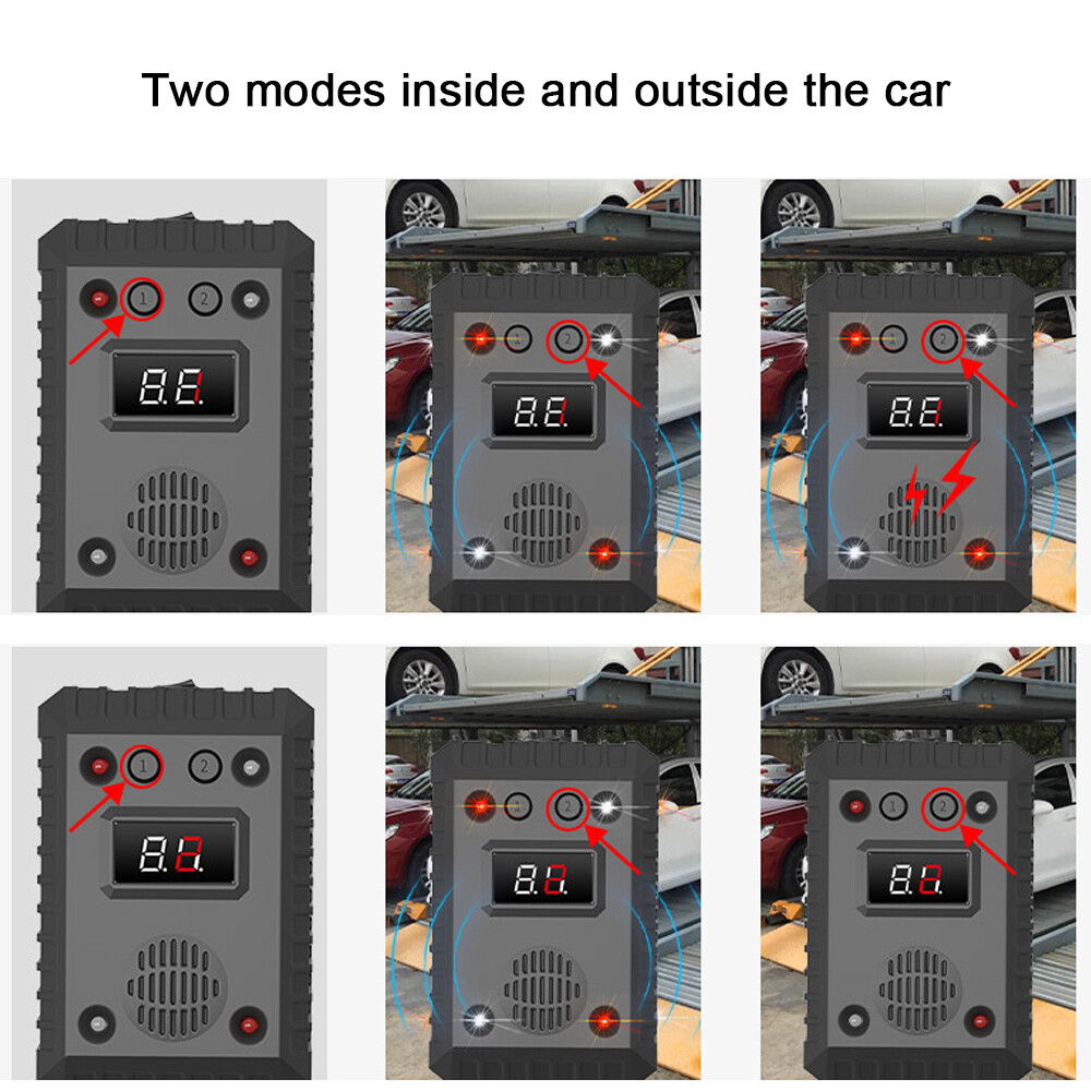 Ultrasonic Mouse Repeller Rat Rodent for Car Wire Engine Pest Deterrent Control