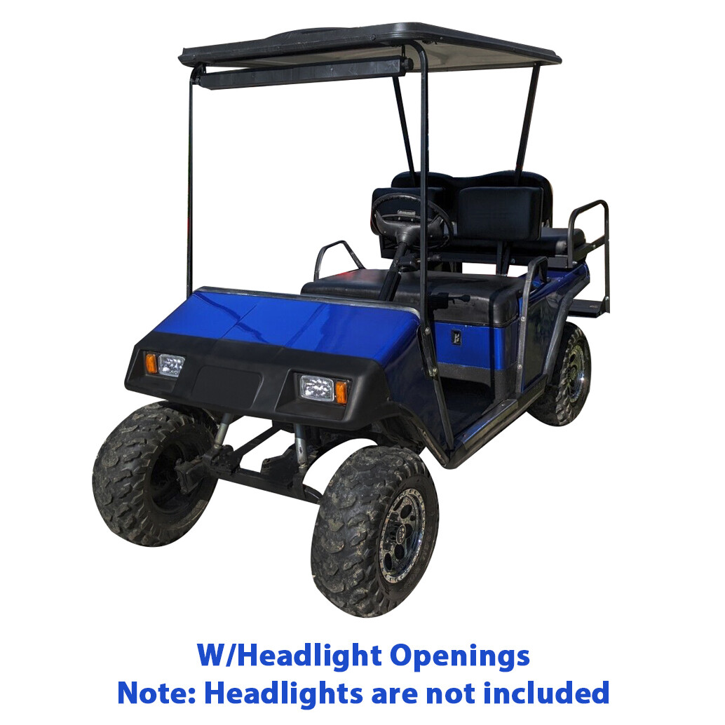 Front Cowl Cap W/ Headlight Openings For 1989-1994 EZGO Marathon gas/electric