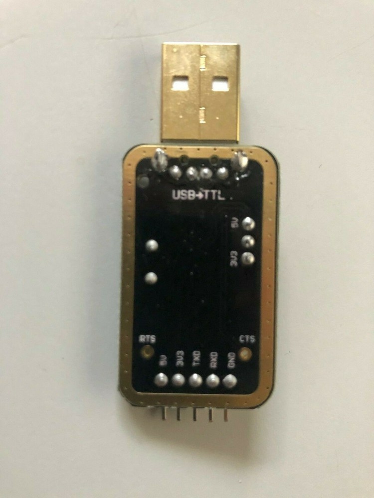 CH340G USB to TTL adapter