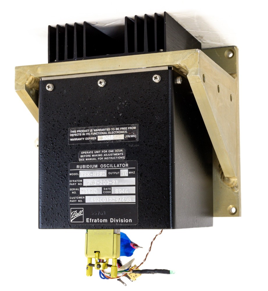 Ball Efratom FRK-H PRD 10 MHz Rubidium Reference with connector