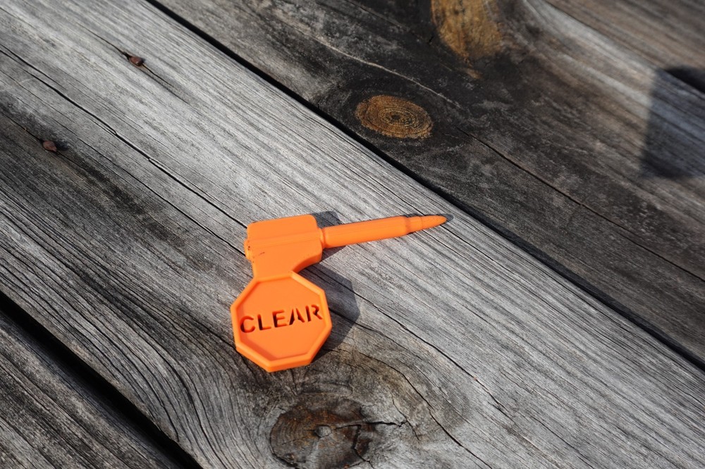 Firearm Empty Chamber Safety Flag 5.56 .223 (3 Pack)