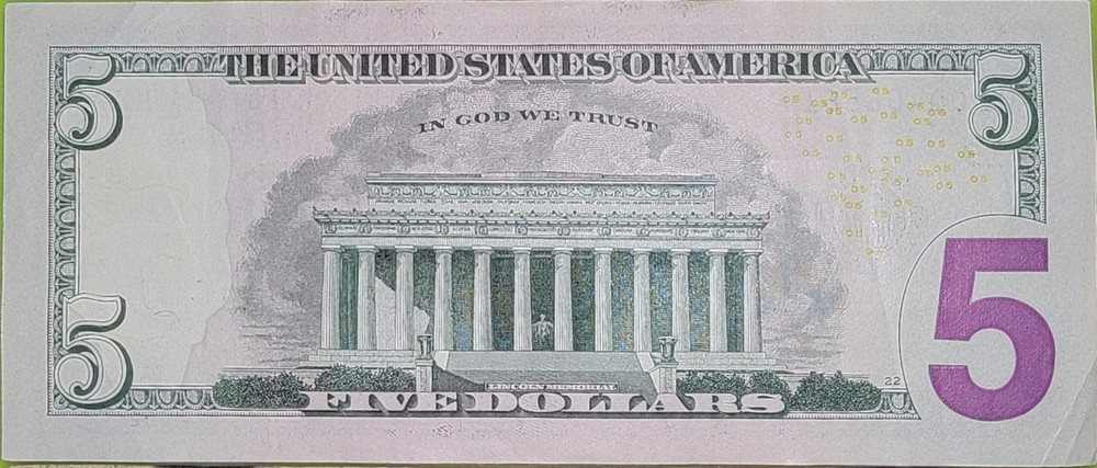 $5 Star Note – U.S. Bill with a Star in the Serial Number