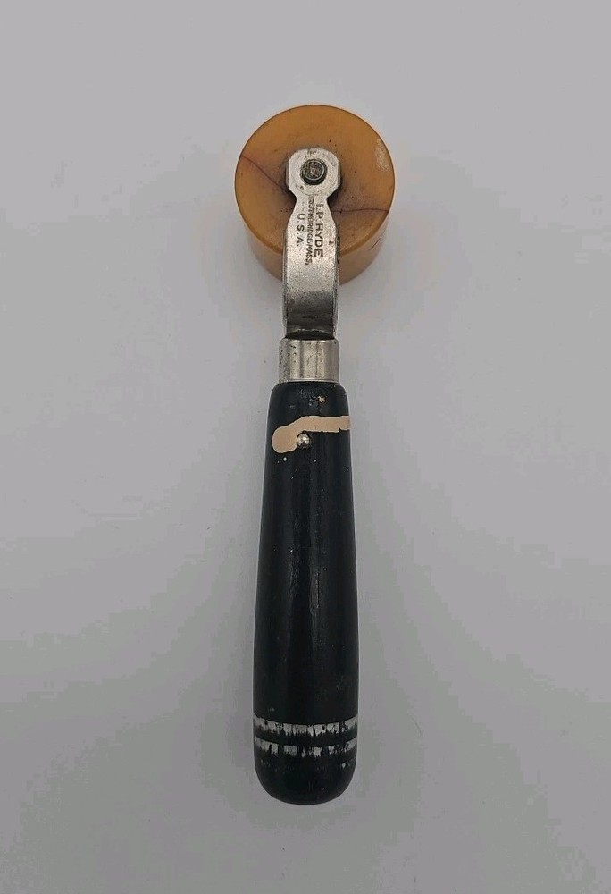 Vintage Hyde Butterscotch Bakelite Seam Roller No 215