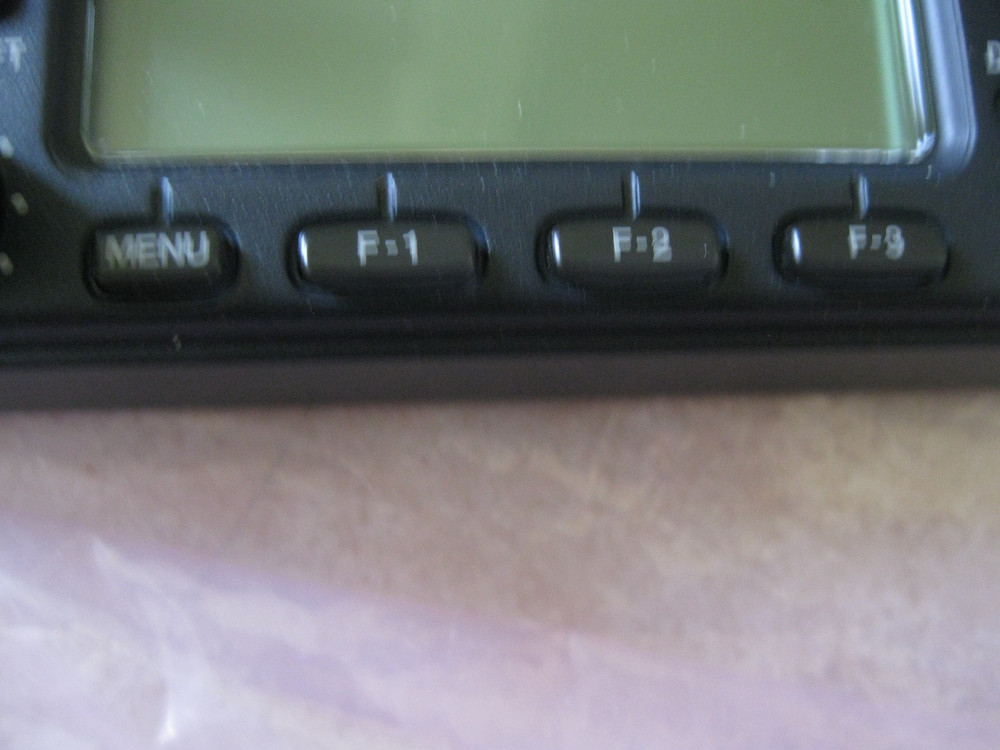 Icom IC-706MKIIG FRONT panel complete in Excellent shape and working well