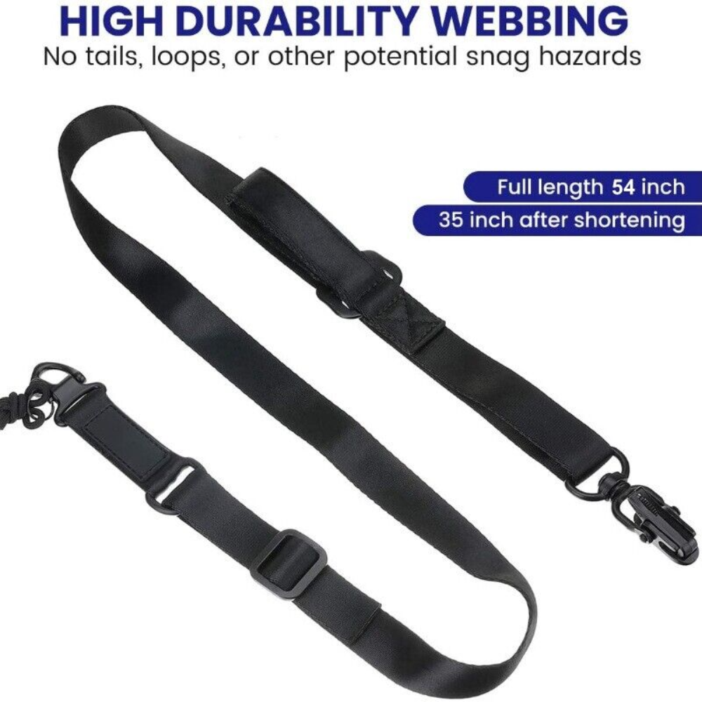 Adjustable Multi-function Two Point Tactical Rifle Sling Hunting Nylon Gun Strap