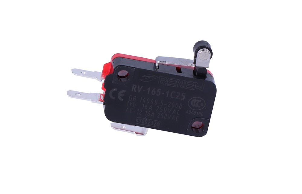 5pcs RV-165-1C25 Micro Switch Push Button Limit Switch Short Hinge Roller Lever