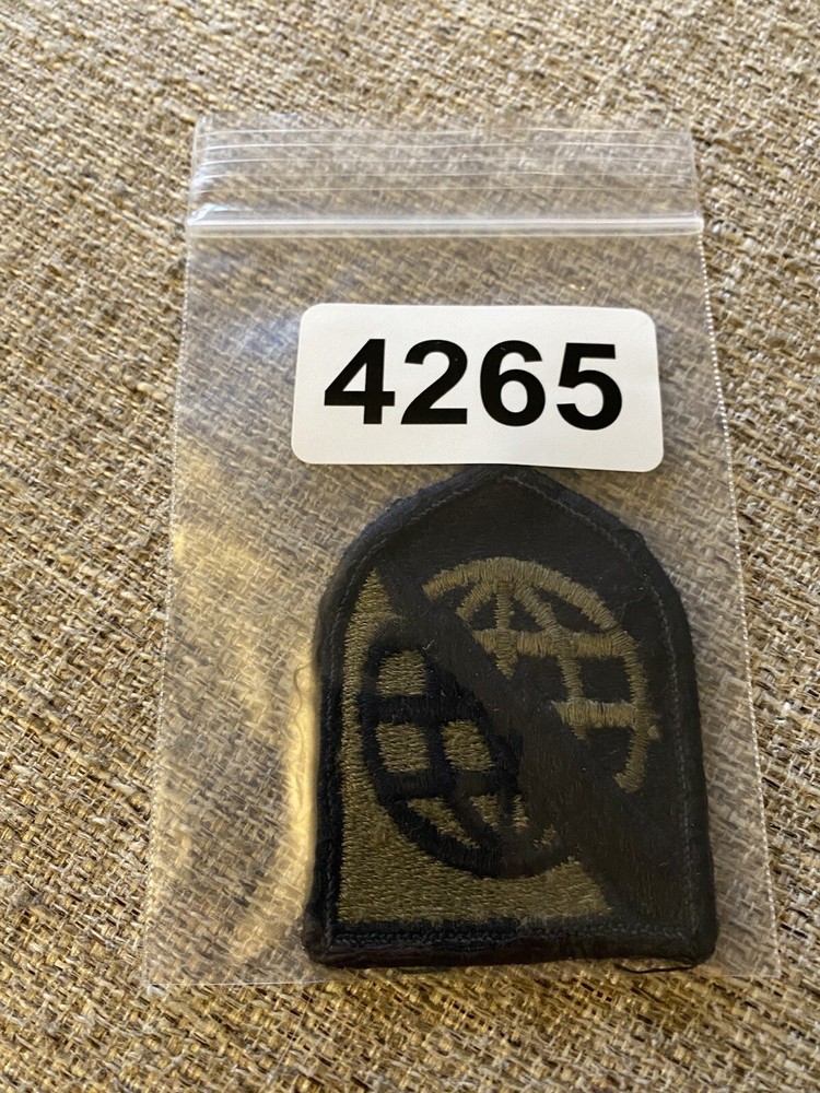 US Army Strategic Command Subdued Patch SRATCOM INV4265