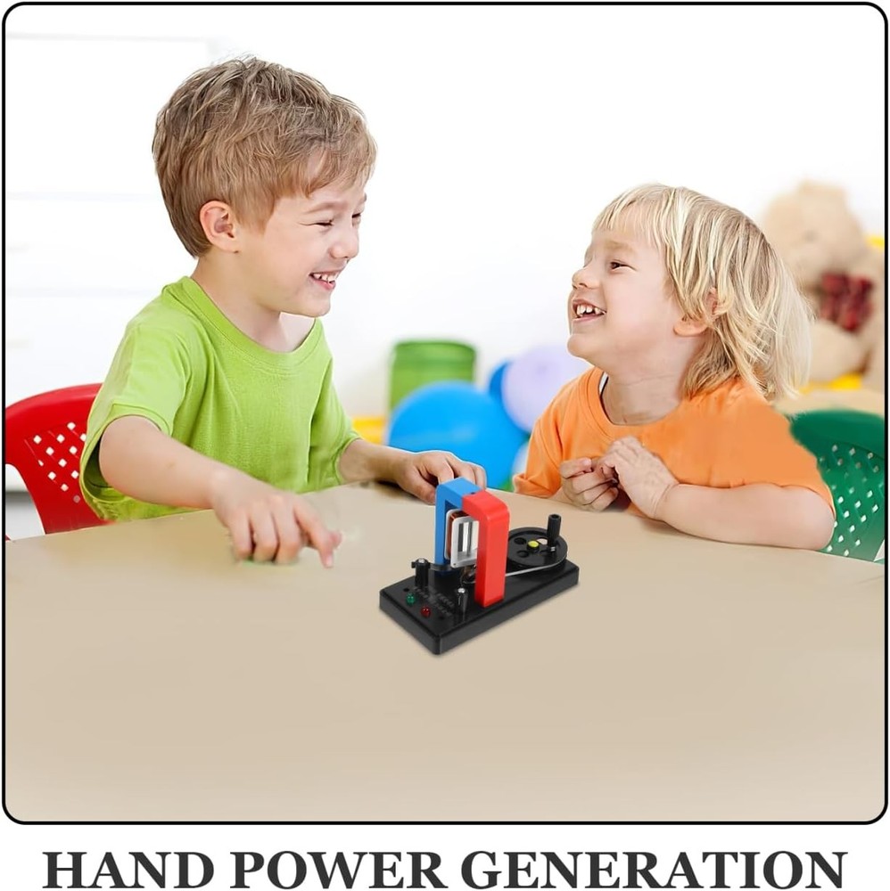 Hand Crank Generator Dc Electric Motor Kit for Stem Science Experiments DC Elect