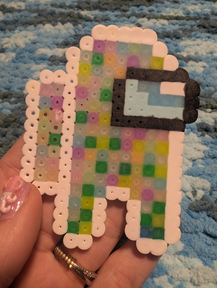 Perler Bead project- Among us