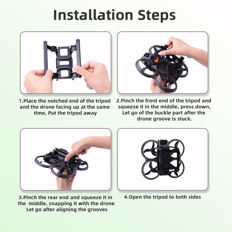 Drone Accessory Booster Stand Sled Stand Drone Protector For DJI AVATA 2