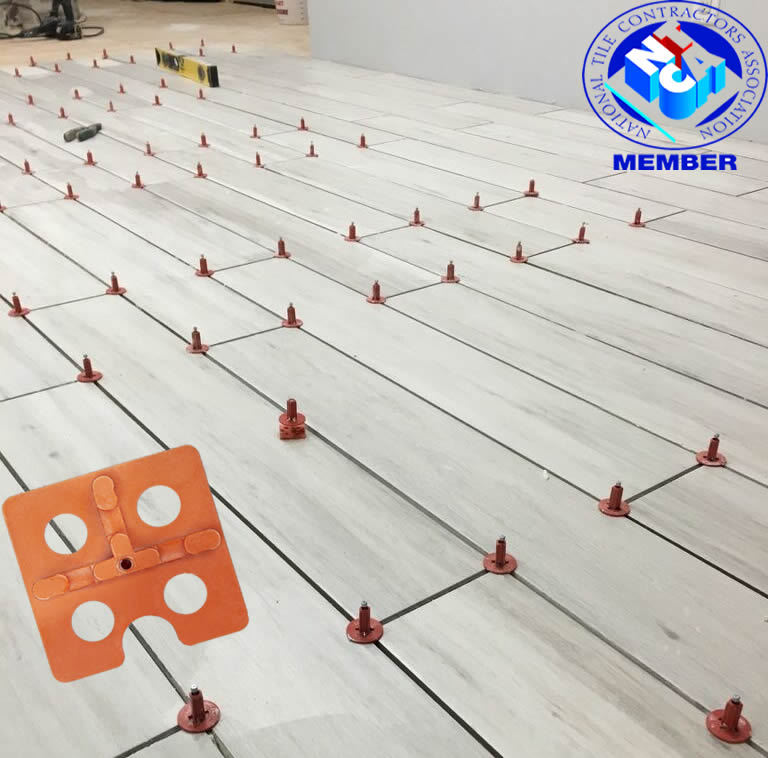 ATR Tile Leveling Alignment System T Shape Spacers Floors and Walls