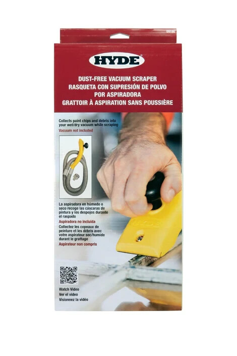 Hyde Tools: Dust-Free Vacuum Scraper